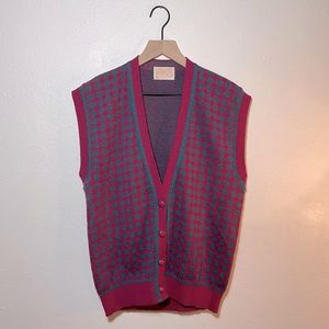 🎽 Vintage Pendleton Sweater Vest size M